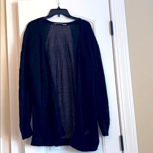 Athleta Black Knit Cardigan